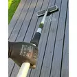 Patioharja vesiliitännällä Tarmo - Teleskooppinen terassi- ja pihakiviharja vesiliitännällä ja kahdella harjapäällä (120-190 cm) - Andra städredskap - 6410416428338 - 2