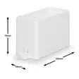 Väderstation med trådlös sensor Svart / Grå - Termometrar och väderstationer - 8712412585588 - 55