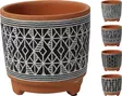 Kruka Embossed Design 13,7 cm - Krukor - 8720573513098 - 1