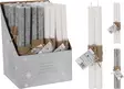 Eleganta middagsljus 2 st – en stilfull inredningsdetalj och stämningsskapare för hem och fest - Ljus och lyktor - 8721037105378 - 1