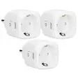 Smart Wi-Fi-kontakt 16A 3680W 3-pack Vit - Smarta eluttag - 8712412586318 - 75