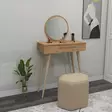 Sminkbord Hanah Home Siena Furu Spånskiva 129,2x72x35 cm - Toalettbord - 8683743972838 - 2