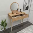 Sminkbord Hanah Home Siena Furu Spånskiva 129,2x72x35 cm - Toalettbord - 8683743972838 - 3