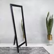 Spegel Hanah Home Cheval 145 Svart Trä 45x145 cm - Speglar - 8684282295648 - 3