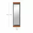 Chevalspegel Hanah Home Murano Ek Metall 50x170x3 cm - Speglar - 8683743270248 - 11