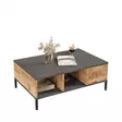 Soffbord Hanah Home Rl2 Aa Furu Antracit Spånskiva 90x33,1x60 cm - Soffbord - 8683743770588 - 4