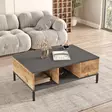 Soffbord Hanah Home Rl2 Aa Furu Antracit Spånskiva 90x33,1x60 cm - Soffbord - 8683743770588 - 1