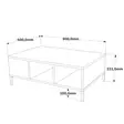 Soffbord Hanah Home Rl2 Aa Furu Antracit Spånskiva 90x33,1x60 cm - Soffbord - 8683743770588 - 5