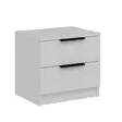 Sängbord Hanah Home Kale Plus Vit Spånskiva 50x47x40 cm - Nattduksbord - 8683742567318 - 4