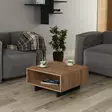 Soffbord Hanah Home Hola Ek Antracit Spånskiva 60x32x60 cm - Soffbord - 8681875277388 - 1