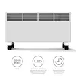 Digital Panel Heater 2000W - Uppvärmning - 8711902078708 - 1