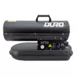 Duro Diesel Hallvärmare 10 kW - Med fläkt och termostat - Byggvärmare - 6438168121598 - 3