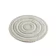 Ecru Antibakteriell badrumsmatta 90 cm, ecru, Diameter 90 cm, antibakteriell, halkfri - Badrumsmattor och våtrumsmattor - 8681181952108 - 1