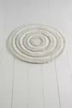 Ecru Antibakteriell badrumsmatta 90 cm, ecru, Diameter 90 cm, antibakteriell, halkfri - Badrumsmattor och våtrumsmattor - 8681181952108 - 3