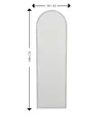 Spegel Hanah Home Emma Vit MDF 50x160x2,2 cm - Speglar - 8683743823208 - 6
