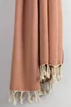 Fouta Mijölnir Kakelröd Honungskaka 100% Bomull 95x190 cm - Handdukar - 8683342757058 - 4