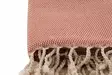 Fouta Mijölnir Kakelröd Honungskaka 100% Bomull 95x190 cm - Handdukar - 8683342757058 - 8