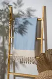 Fouta Mijölnir Ljusblå 90% Bomull 10% Polyester 90x180 cm - Handdukar - 8684283207848 - 3