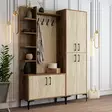 Hallmöbel Hanah Home Viyana Da Valnöt Spånskiva 150x200x35 cm - Hallskåp - 8684283020898 - 4