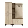 Hallmöbel Hanah Home Viyana Da Valnöt Spånskiva 150x200x35 cm - Hallskåp - 8684283020898 - 1