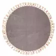 Matta Conceptum 1284 Grå Akryl 100x100 cm - Runda mattor - 8683342422048 - 1