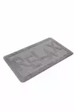 Badrumsmatta Mijölnir Grå 100% Polypropylen Halkfri 60x100 cm - Badrumsmattor och våtrumsmattor - 8684283557578 - 1