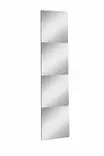 Spegel Hanah Home Rectangular 2 Silver Akryl MDF 20x80 cm - Speglar - 8684282469278 - 8