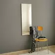 Spegel Hanah Home A321Y Silver MDF 35x105 cm - Speglar - 8681875832198 - 2