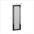 Spegel Hanah Home Boss Silver Mdf 30x90x3 cm - Speglar - 8683743822898 - 6