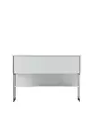Byrå Hanah Home Luxe Silver Vit Spånskiva 120x80x30 cm - Byråer och skåp - 8684282883708 - 6