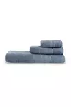 Handdukset Mijölnir Indigo Blå 100% Bomull 50x90 cm & 30x50 cm & 90x150 cm - Handdukar - 8684283056798 - 1