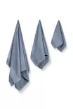 Handdukset Mijölnir Indigo Blå 100% Bomull 50x90 cm & 30x50 cm & 90x150 cm - Handdukar - 8684283056798 - 2