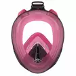 ISport Full Face svart/rosa dykarmask, S/M - Simglasögon, snorklar, fenor - 6438014375168 - 4