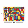 Canvastavla Wallity Flerfärgad Canvas 70x100 cm - Tavlor och ramar - 8681875400458 - 4
