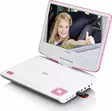 Bärbar 9" DVD-spelare med USB-hörlurar och monteringsfäste Rosa / Vit - TV-apparater och mediaspelare - 8711902044208 - 40