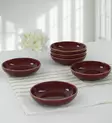 Skål Set Hermia Damson Keramik 6 Delar - Serveringsfat - 8683342394178 - 2