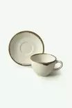 Tekoppar Set Hermia Cream Keramik 12 Delar - Kaffe- och teserviser - 8684282565758 - 3