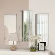 Dekorativ Spegelset Hanah Home Mini Neom Transparent MDF 30x70x2,2 cm - Speglar - 8684282429678 - 4