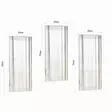 Dekorativ Spegelset Hanah Home Mini Neom Transparent MDF 30x70x2,2 cm - Speglar - 8684282429678 - 6