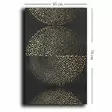 Canvastavla Wallity Guld Vit Svart Canvas Trä 45x70 cm - Tavlor och ramar - 8683743825608 - 1