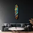 Glastavla Wallity Hawaiian Flerfärgad Glas 20x80 cm - Tavlor och ramar - 8684283554508 - 3