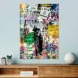 Glastavla Wallity Flerfärgad Glas 70x100 cm - Tavlor och ramar - 8684282138358 - 3