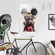 Glastavla Wallity Flerfärgad Glas 70x100 cm - Tavlor och ramar - 8684282905318 - 4