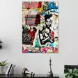 Glastavla Wallxpert Flerfärgad Glas 45x65 cm - Tavlor och ramar - 8683742854708 - 2