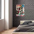 Glastavla Wallxpert Flerfärgad Glas 45x65 cm - Tavlor och ramar - 8683742854708 - 5