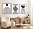 Inramad MDF-tavla Wallity Flerfärgad MDF 50x70 cm 3 Delar - Tavlor och ramar - 8684282339298 - 2