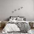 Väggdekor Metall Wallity Birds Svart Metall 18x21 cm 20x24 cm 20x23 cm 18x22 cm 4 Delar - Dekorationer, prydnadsföremål - 8683342941198 - 4
