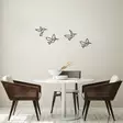 Väggdekor Metall Wallity Birds Svart Metall 18x21 cm 20x24 cm 20x23 cm 18x22 cm 4 Delar - Dekorationer, prydnadsföremål - 8683342941198 - 3