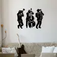 Väggdekor Metall Wallity Münis Svart Metall 61x47 cm - Dekorationer, prydnadsföremål - 8683342203258 - 3
