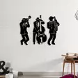 Väggdekor Metall Wallity Münis Svart Metall 61x47 cm - Dekorationer, prydnadsföremål - 8683342203258 - 4